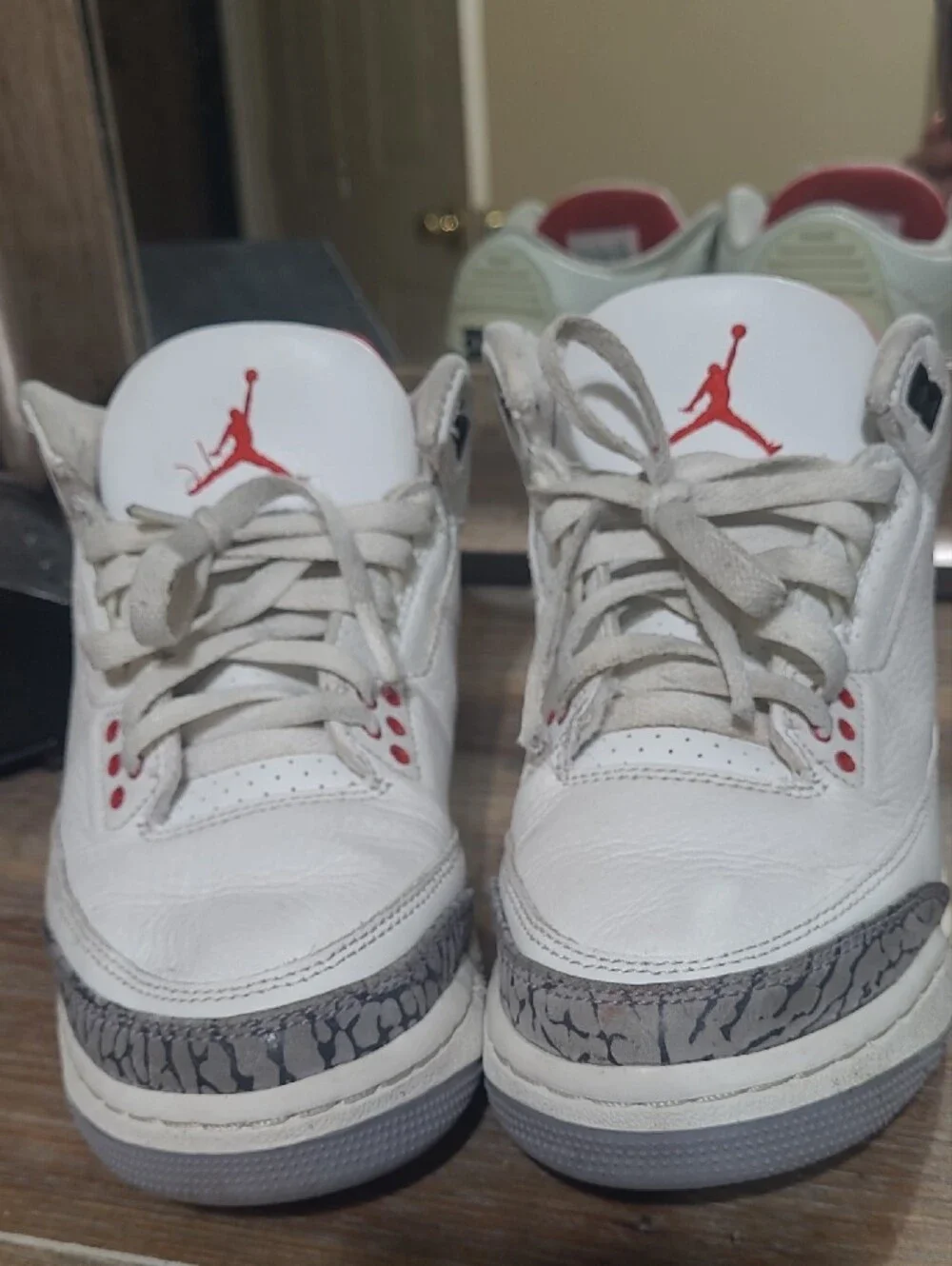 Air Jordan 3 White Cement Reimagined Sneakers